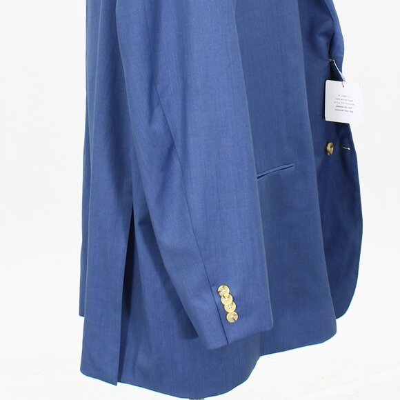 NEW Indochino 54XL 58x32 Blue Wool Two Button Full Suit R227 - Picture 6 of 13